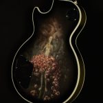 Adam Jones Les Paul Custom Art Collection - Julie Heffernan’s “Study For Self-Portrait with Rose Skirt and a Mouse”