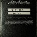 Wildwood Spec 1961 ES-335 Figured - Gloss