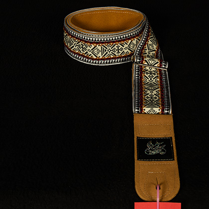 White Brown and Black Woven