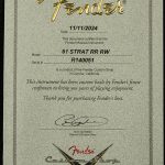 Fender Custom Shop Wildwood 10 Relic-Ready 1961 Stratocaster